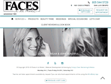 Tablet Screenshot of facesalamode.com